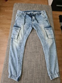 Panske jeansy a panska mikina oversize - 20