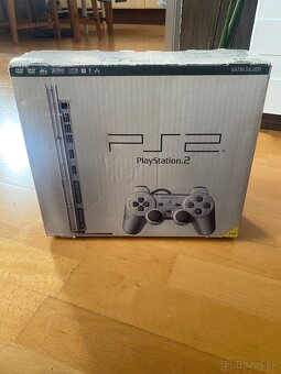 Sony Playstation 2 Satin Silver + Krabica Ps2 herná konzola - 20