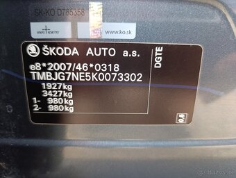 Škoda Octavia Combi 1,6TDI 85kw  r.v.2018 - 20