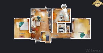 Veľkometrážny 3-izbový byt s balkónom, 102m2, Trenčín - 20