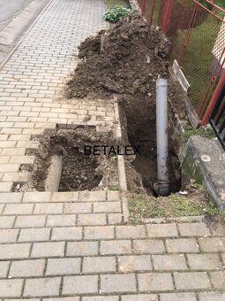 Ručné výkopové práce strojové bager doprava Minibager dovoz - 20