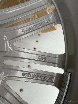 PREDÁM úplne NOVÚ sadu 18" ALU disky AUDI + nové zimné pneu - 20