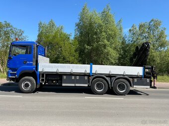 Prodám MAN TGA 26.430 valník 6x6 s Hydraulickou rukou Hiab - 20