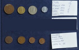 Zbierka mincí - Latinská Amerika, Afrika, Kanada, Vatikán me - 20