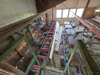 katr drevo 40-50m3/den linka G710+G560 porez rámová pila - 20