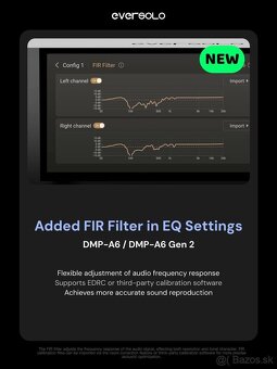 EVERSOLO DMP-A6 Master Edition GEN 2  + diaľkové grátis - 20