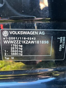 Vw Golf 6 benzín 137 tis km - 20