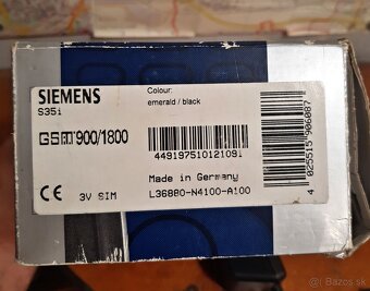 Siemens S35 z roku 2000, TOP stav, kompletní balení - 20
