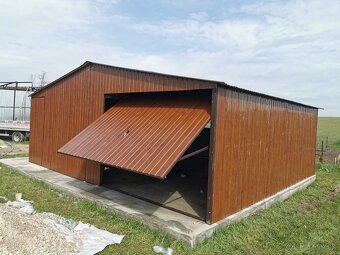 Výroba plechových garáží – doprava a montáž ZDARMA - 20
