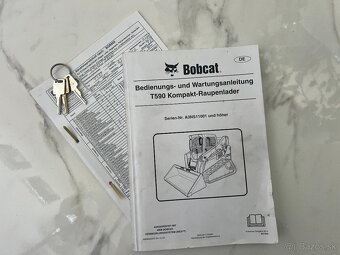 Pásový nákladač UNC Bobcat T590, pouze 1700mth + KLIMA - 20