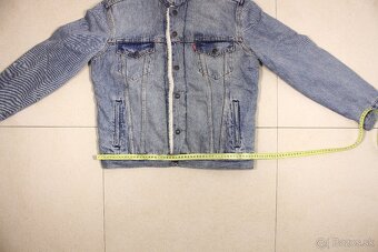 Pánská džínová bunda Levi's Trucker Sherpa M džíska - 20
