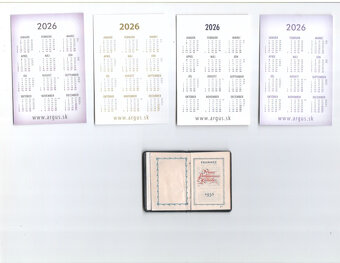 Staré vreckové kalendáriky - 20