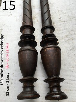 Drevorezby starožitné rok 1870 - 1900 - 20