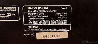 Predám double deck Pioneer, Aiwa a Universum - 20