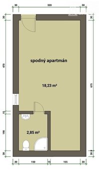 Murovaná 6 izbová  chata s vlastným pozemkom 500m2, na preda - 20