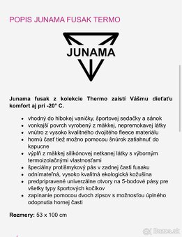 Kočík JUNAMA Exclusive + zadarmo koženný fusak s rukavicami - 20