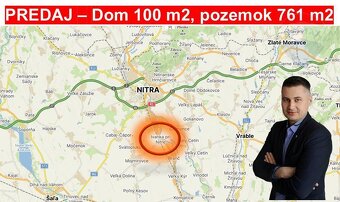 Predaj dom 100 m2 na pozemku 761 m2 v obci Ivanka pri Nitre - 20