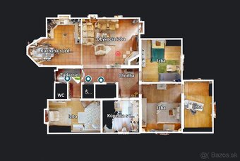 JEDINEČNÝ 5 IZBOVÝ RODINNÝ DOM S BAZÉNOM A KRÁSNOU ZÁHRADOU - 20