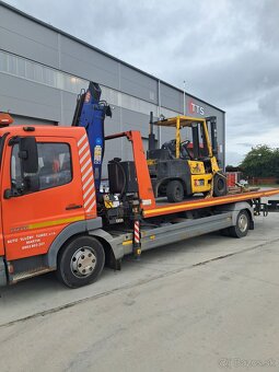 Odtahova sluzba,prevoz strojov a techniky, hydraulicka ruka. - 20