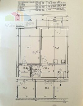 REZERVOVANÉ  Na predaj tehlový 2-izbový byt s KK 55 m2 + b - 20