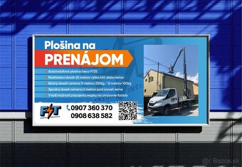 Autoplošina FT25metrov - žeriav 25-50metrov - 20