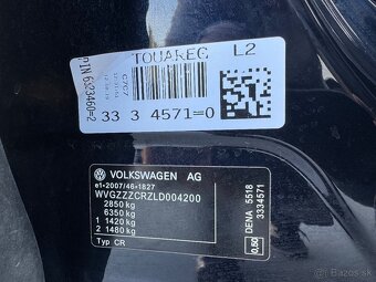 Volkswagen Touareg 3.0TDi 4x4 mod. 2020 - 20