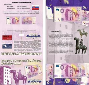 0 euro bankovka / 0 € souvenir - 2020 - 20