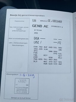 Audi e-tron 55 Quattro Advanced 95 kWh 408hp, odpočet - 20
