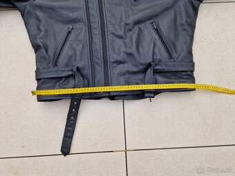 Pánská kožená moto bunda iXS velikost 66 (3XL) - 20