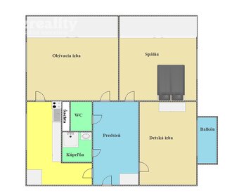 Iba u nás 3 izbový slnečný byt na predaj v Komárne - 20