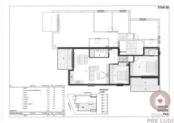 HR/PAG/MANDRE- Predaj luxusných apartmánov s terasami priamo - 20