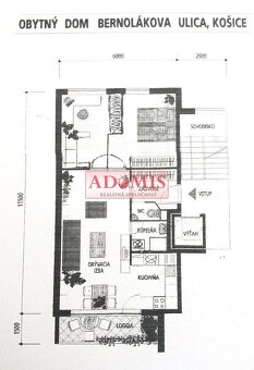moderný a veľký 3-izb byt 74 m2, loggia, pivnica, parkovanie - 20