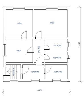 Rodinný dom u nás na Záhorí - 20