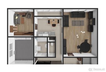 SKVELÁ INVESTÍCIA AJ DOMOV: 3-izbový byt v žiadanej lokalite - 20