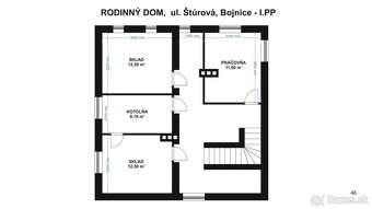 Rodinný dom v pokojnej lokalite Bojníc, ul.Šturová - 20