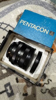 Pentacon zbierka + statív a objektív Pentacon - 20