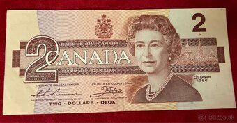 Staré bankovky Alžbeta II. rôzne krajiny - 20