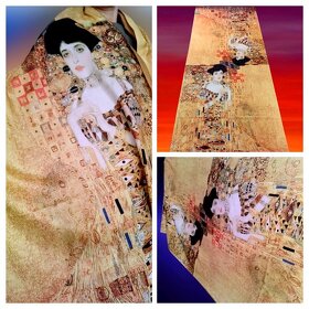Kašmírový šál Gustav Klimt - Adele - 20