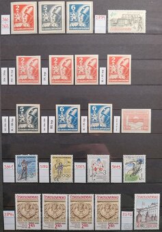 Známky ČESKOSLOVENSKO – 1 - 20