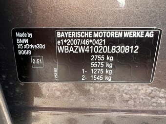 BMW X5 , X drive , 3,0 D - 20