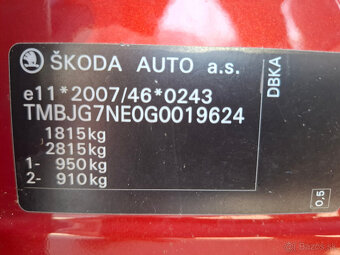 ŠKODA OCTAVIA COMBI 1,6 TDi 81kW r.v. 2015 - 20