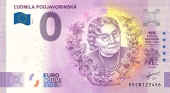 0 € / 0 euro souvenir bankovky 2022 - 20