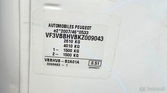 Peugeot Expert HDI L1H1 156tis.km Ťažné-Výhrev-Nosič - 20