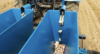 Sadzač cesnaku 6-riadkový pre malotraktor - 20