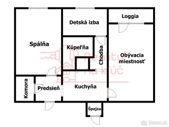 Na predaj 3-izbový byt na Nábrežnej ul. v Nových Zámkoch - 20