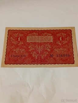 Predám vzacne Poľske Marky 1919 - 20