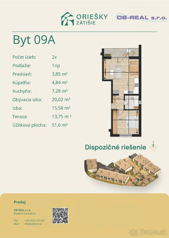 AKCIA na byty s pozemkom Zľava 5000,- eur Predaj 2izb byto - 20
