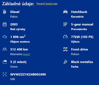 REZERVOVANE - Volkswagen Golf 1.9 TDI - 20