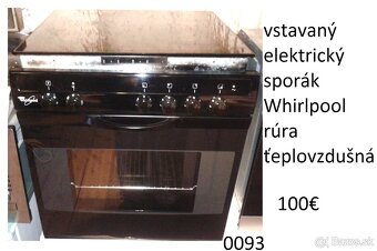 predám sporák aj s káblom rovno do zásuvky 230V - 20