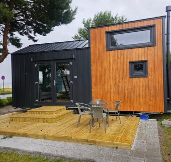 Tiny house skladom - dostupný hned, rozmer 8x3 - 20